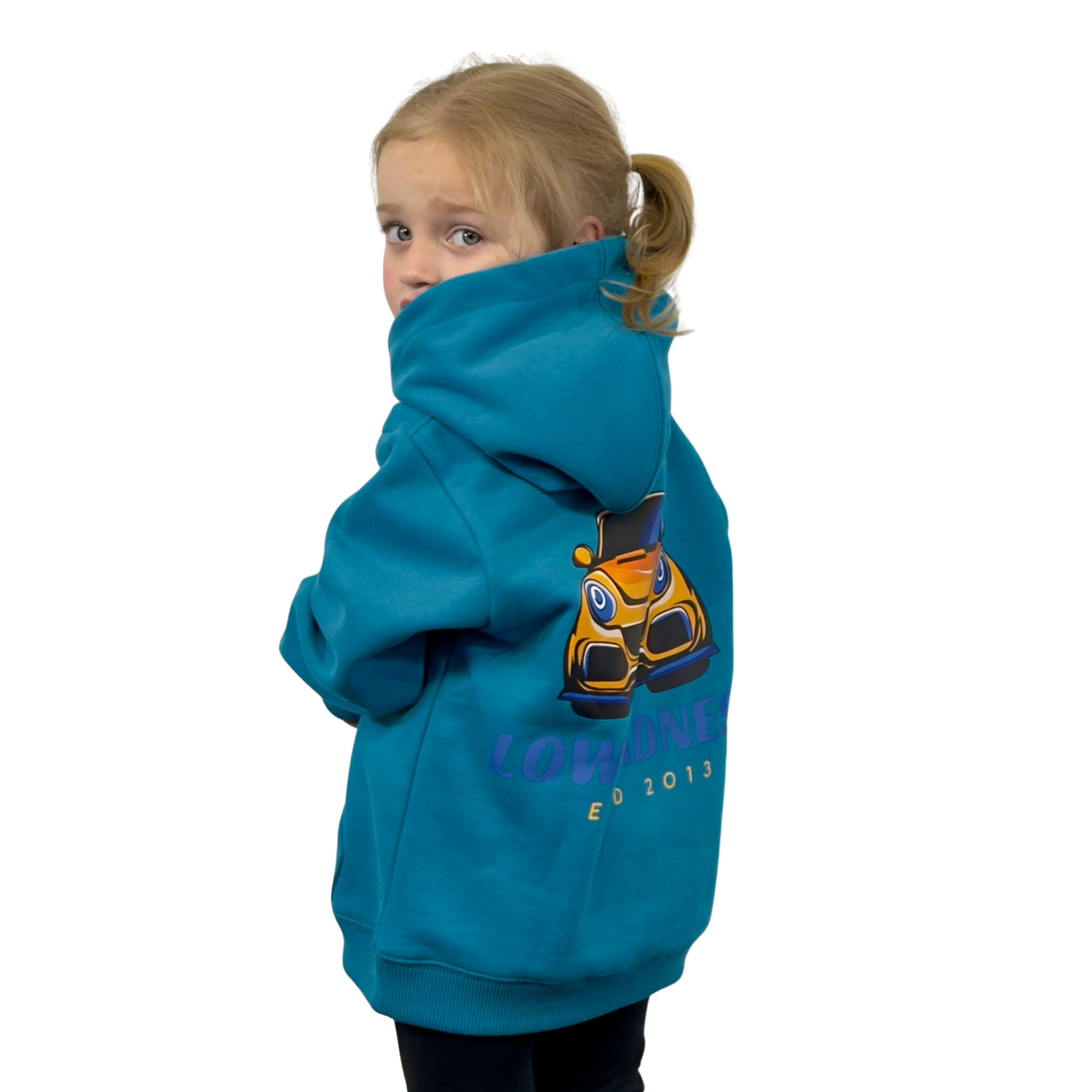 Petrol Blue Racing Pullover