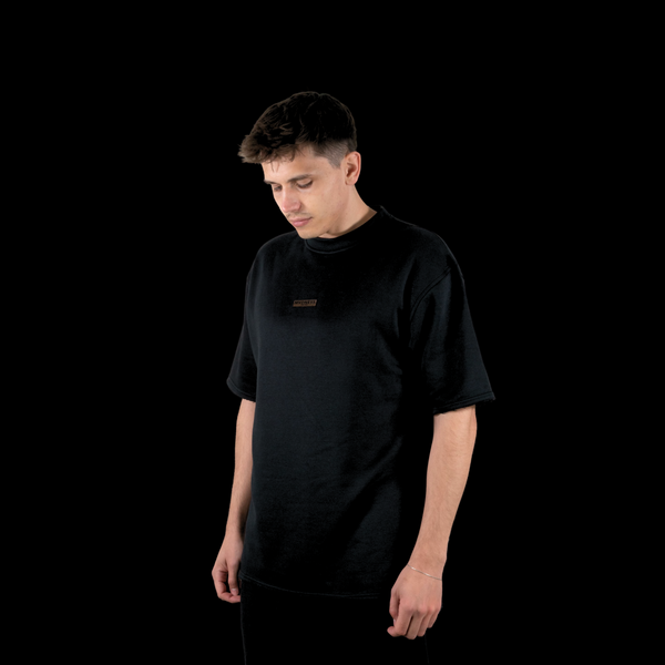 Montego Drop Shoulder Shirt Black