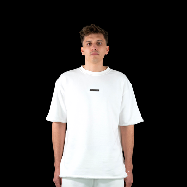 Montego Drop Shoulder Shirt White