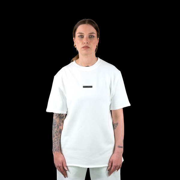 Montego Drop Shoulder Shirt White
