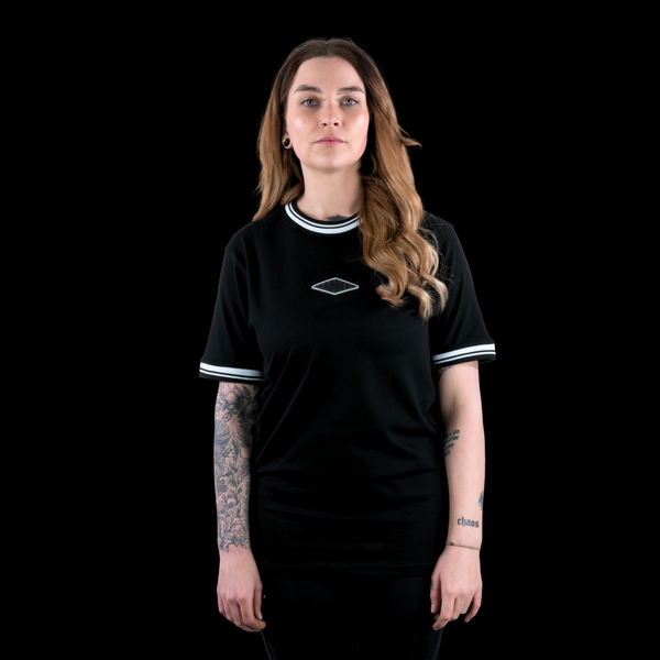 Ringer T-Shirt Black