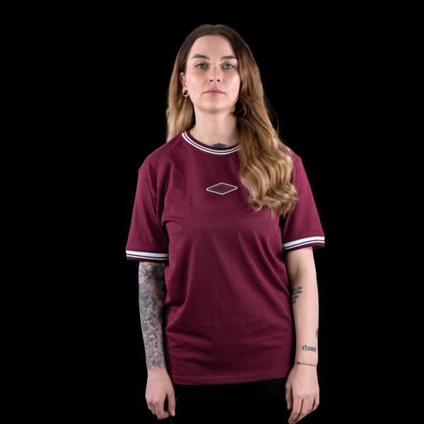 Ringer T-Shirt Burgundy