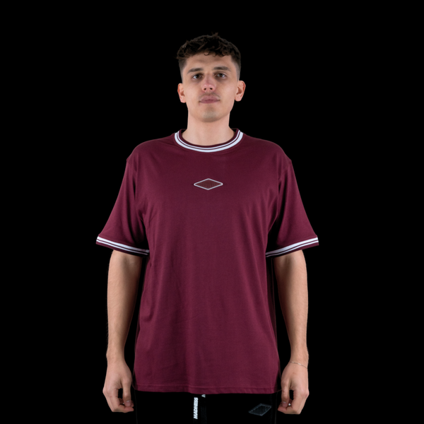 Ringer T-Shirt Burgundy
